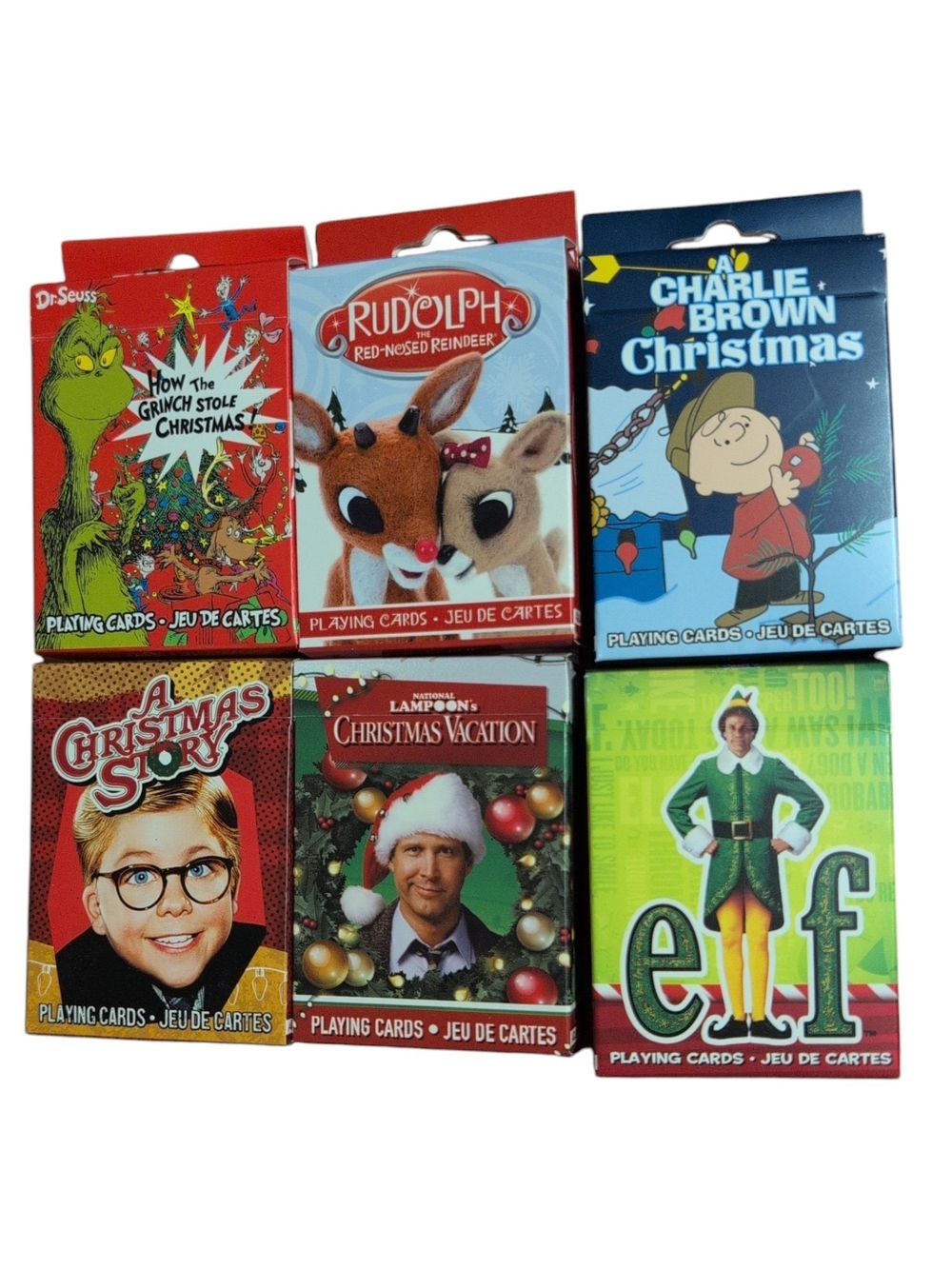 Christmas Playing Cards 6 Styles To Choose From.....